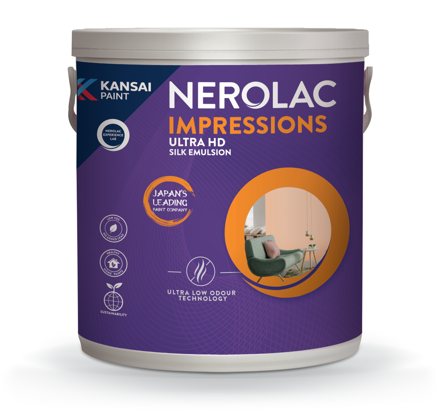 Interior Wall Paint Kansai Nerolac Bangaldesh   Kansai Nerolac Impression Ultra HD 1 